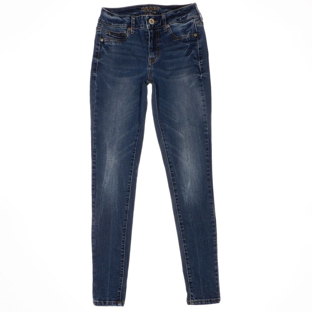 🦩 Maurices High Rise Jegging Size XS-R Womens Denim Stretch Measures 24x27.5 - Picture 1 of 9